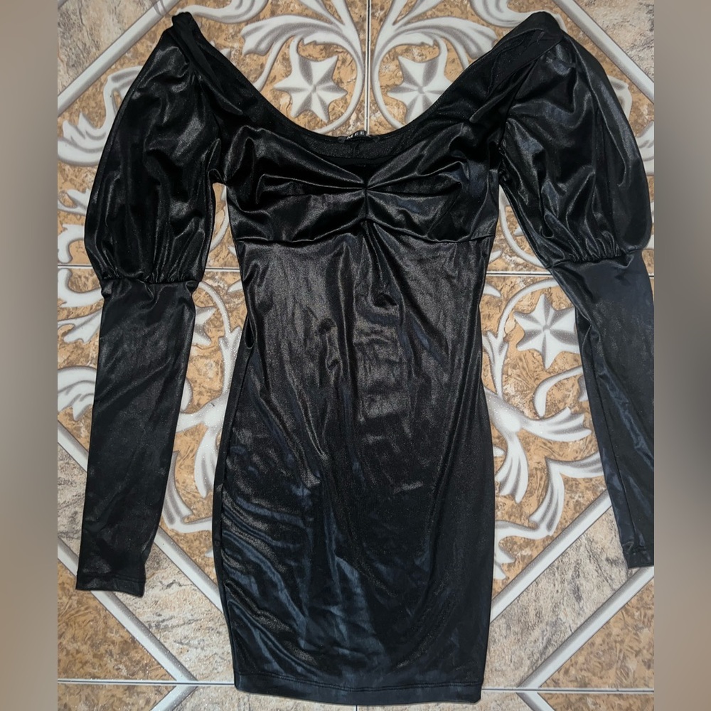 Meek off the shoulder dress